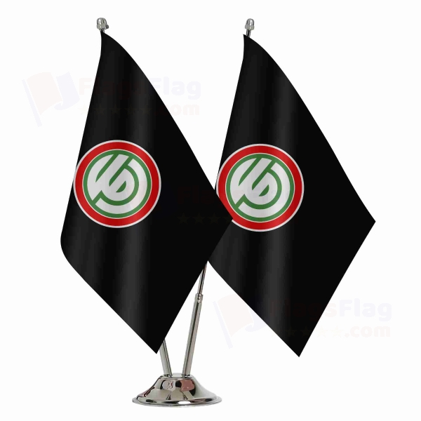 Hawkins Pirates Binary Table Flag