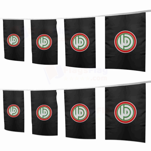 Hawkins Pirates Square String Flags