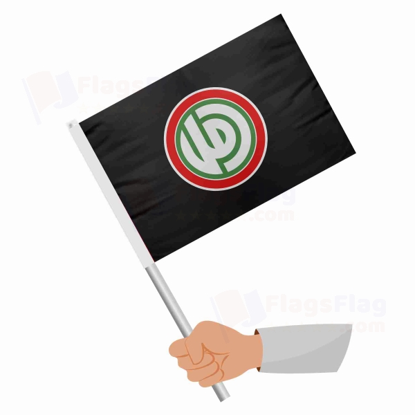 Hawkins Pirates Stick Flag