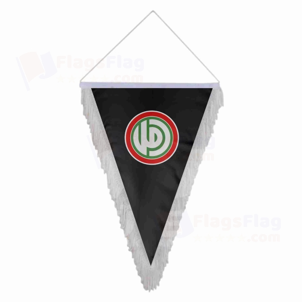 Hawkins Pirates Triangle Fringed Streamers
