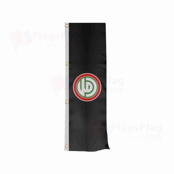 Hawkins Pirates Vertically Raised Flags