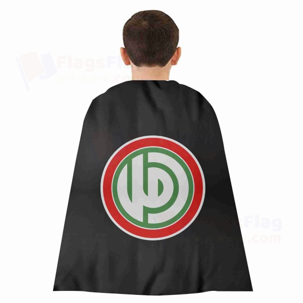 Hawkins Pirates Woven Fabric Cloak Digital Printing