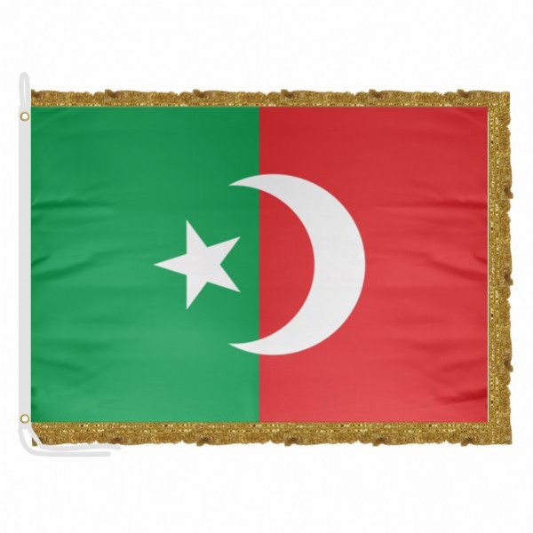 Haydarabad Satin Office Flag