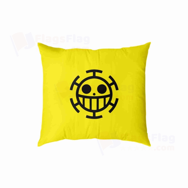 Heart Pirates Digital Printed Pillow Cover