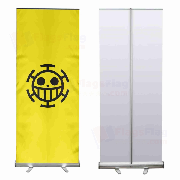 Heart Pirates Roll Up Banner