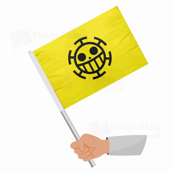 Heart Pirates Stick Flag
