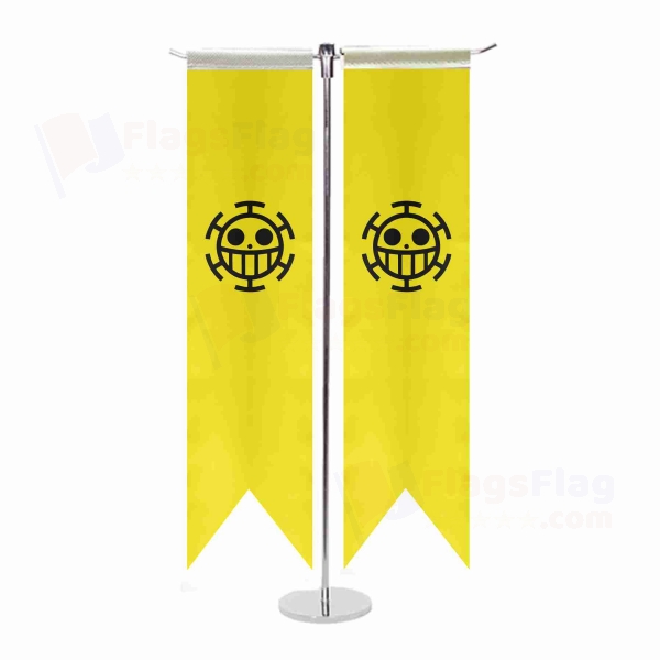 Heart Pirates T Table Flags