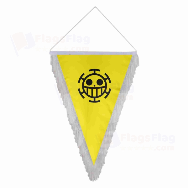 Heart Pirates Triangle Fringed Streamers