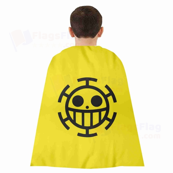 Heart Pirates Woven Fabric Cloak Digital Printing