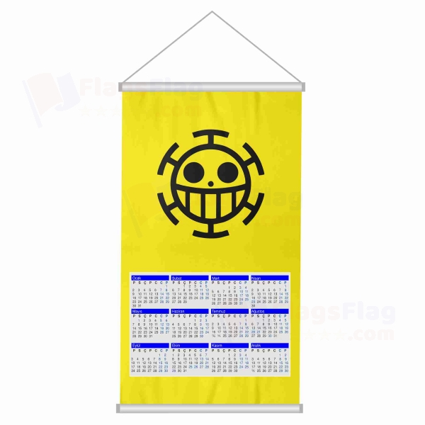Heart Pirates Woven Fabric Digital Printing Calendar