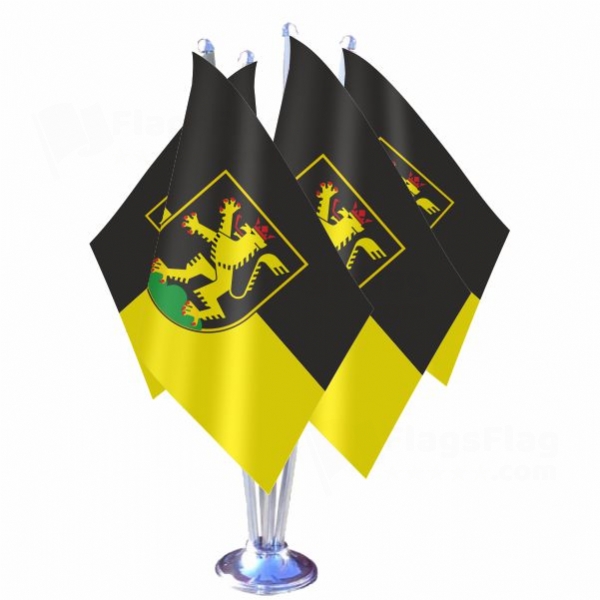 Heidelberg Quadruple Table Flag