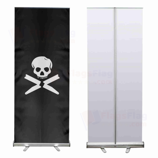 Heli Graphix Cheerful Rotor Roll Up Banner