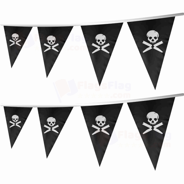 Heli Graphix Cheerful Rotor Stringed Triangle Flag