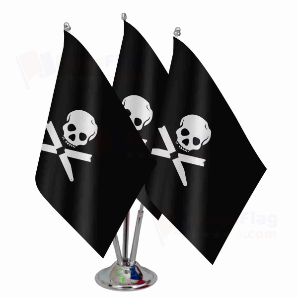 Heli Graphix Cheerful Rotor Triple Table Flag