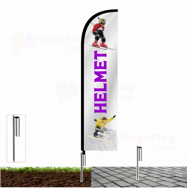 Helmet Custom Design Flag Helmet Custom Flags
