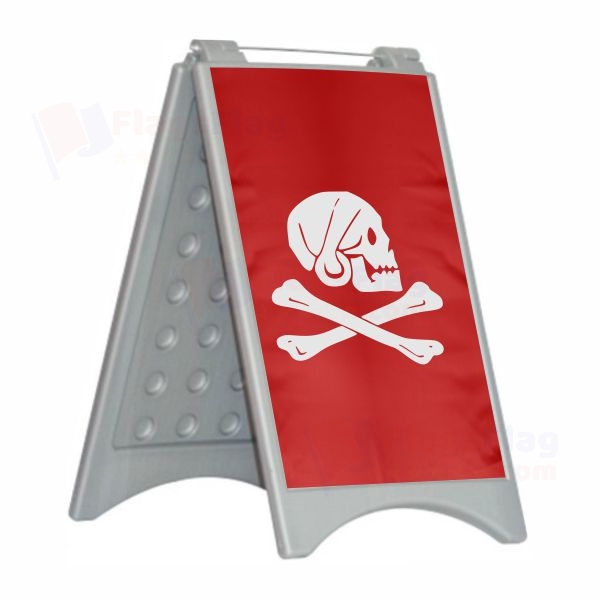 Henry Avery Red Open Henry Avery Red Close Plastic Pontoon