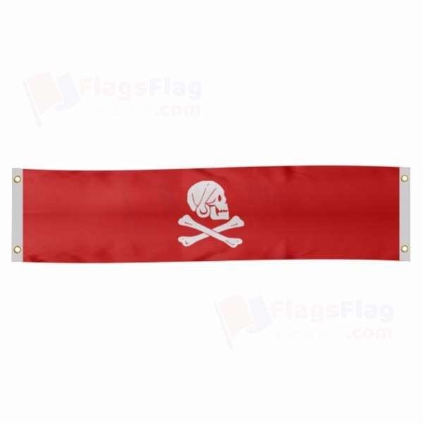 Henry Avery Red Poster Banner