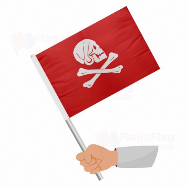 Henry Avery Red Stick Flag