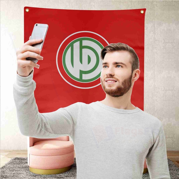 Henry Every Red Background Selfie Shooting Landscapes