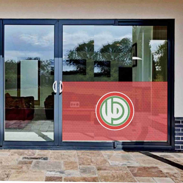 Henry Every Red Glass Film Henry Every Red One Way Vision Printing