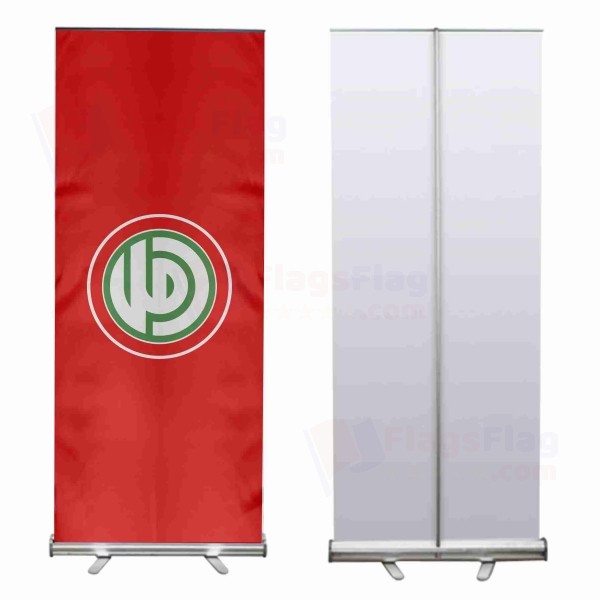 Henry Every Red Roll Up Banner