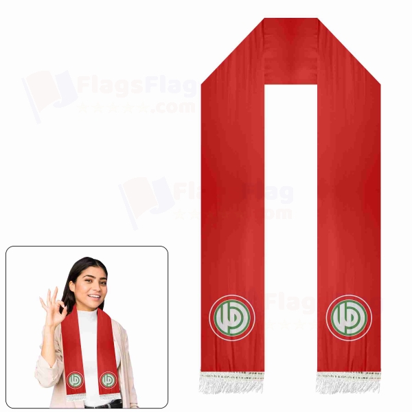 Henry Every Red Scarf Digital Printing
