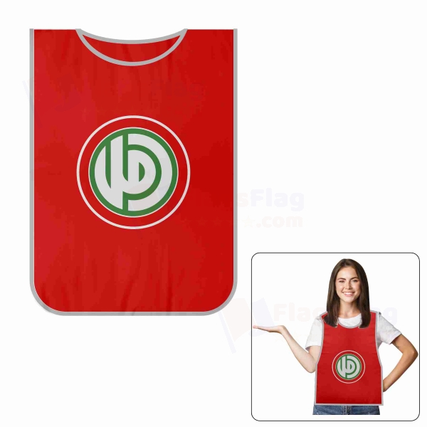 Henry Every Red Single Use Strike Apron