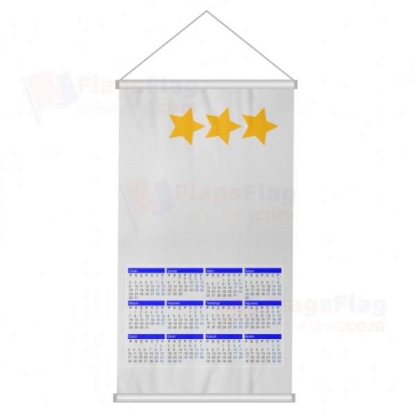 Hephthalites Woven Fabric Digital Printing Calendar