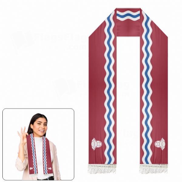 Herefordshire Scarf Digital Printing