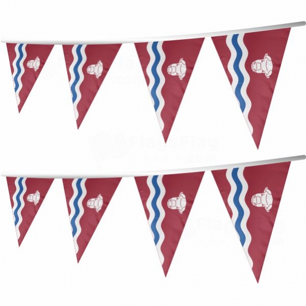 Herefordshire Stringed Triangle Flag
