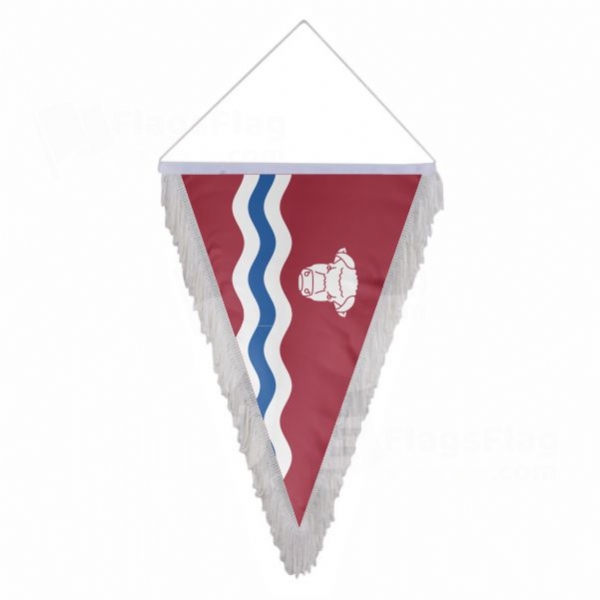 Herefordshire Triangle Fringed Streamers