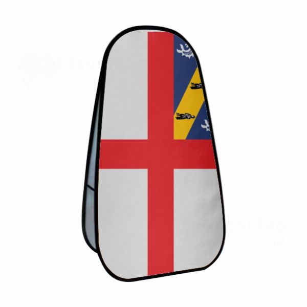 Herm Vertical Cloth Banner Display Stands
