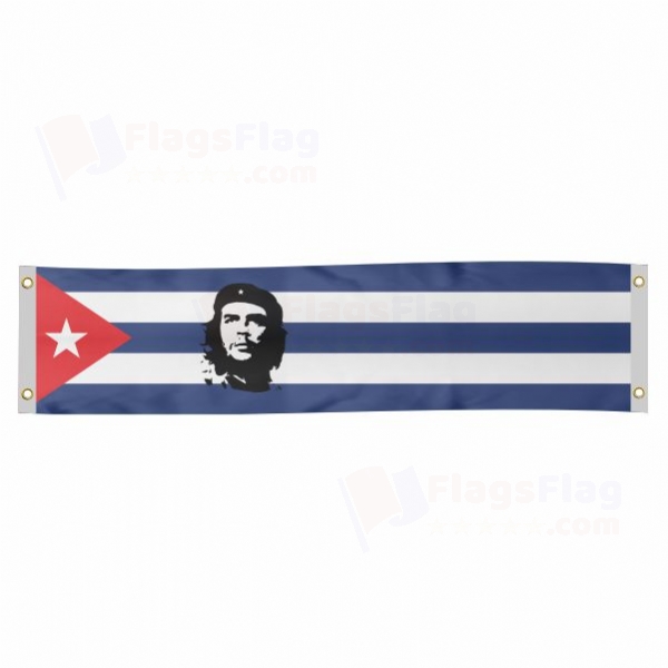 Hero Of The Cuban Revolution E� Che Ernesto Guevara Poster Banner