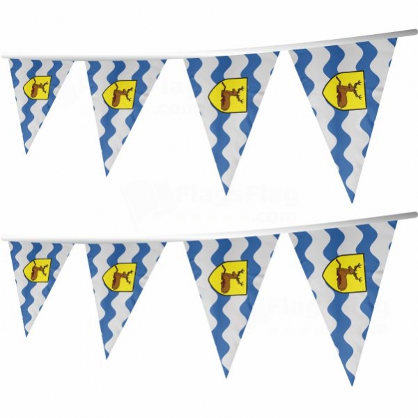 Hertfordshire Stringed Triangle Flag