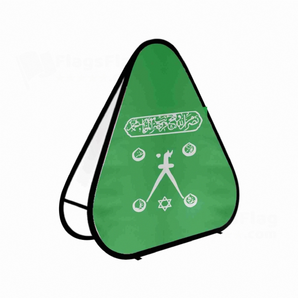 H�z�r Reis Triangle Fabric Banner Display Stands