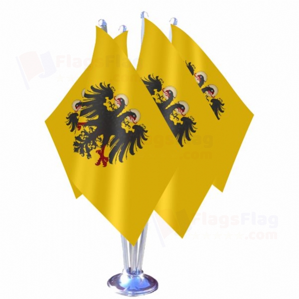 Holy Roman Empire Quadruple Table Flag