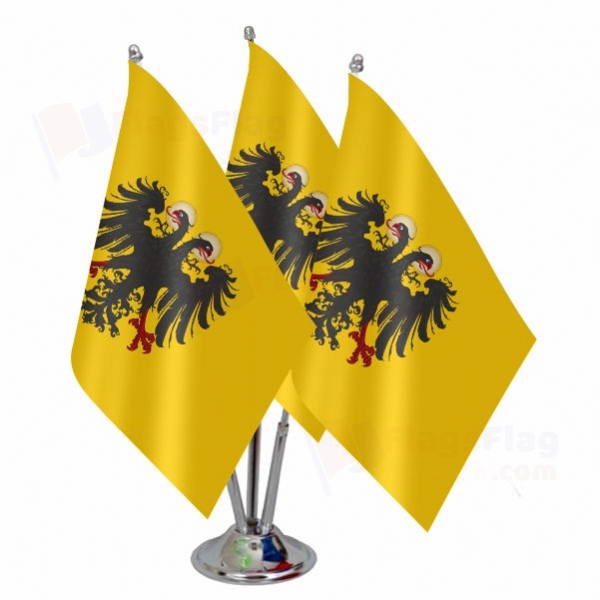 Holy Roman Empire Triple Table Flag