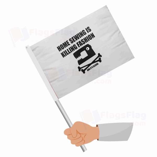 Home Sewing Stick Flag