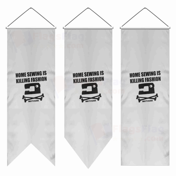 Home Sewing Swallowtail Flags