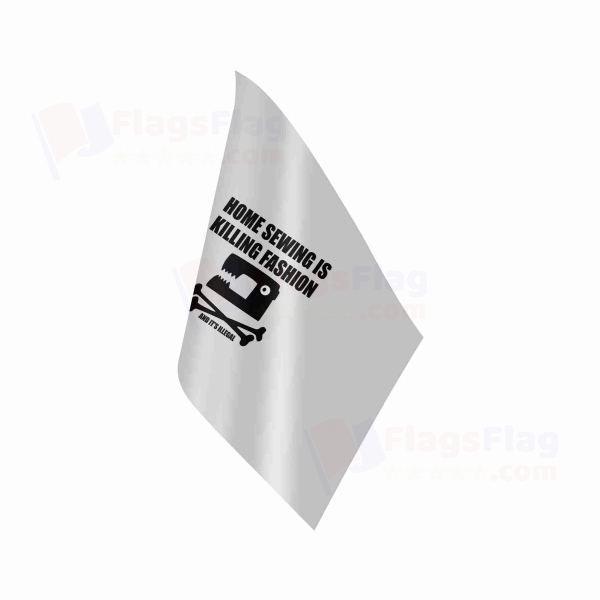 Home Sewing Table Flag
