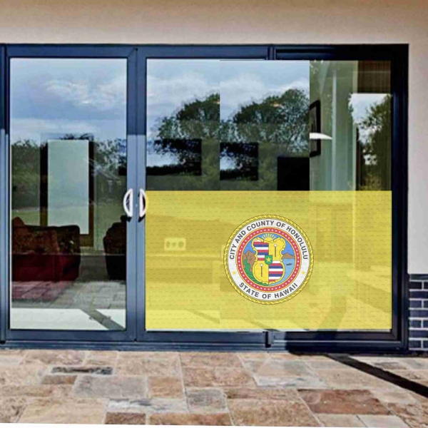 Honolulu Hawaii Glass Film Honolulu Hawaii One Way Vision Printing
