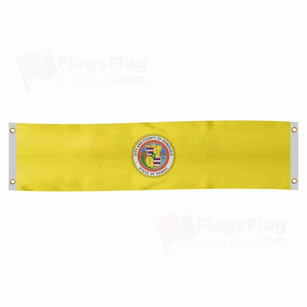 Honolulu Hawaii Poster Banner