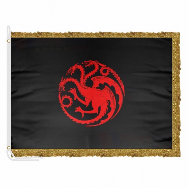 House Targaryen Satin Office Flag
