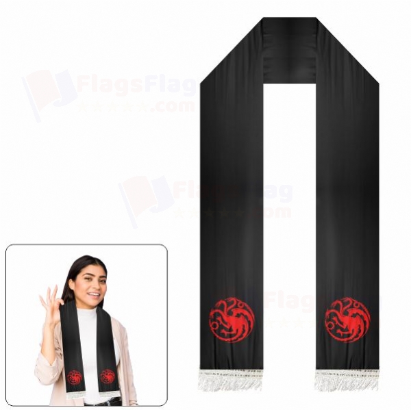 House Targaryen Scarf Digital Printing