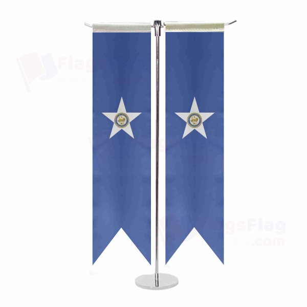 Houston T Table Flag