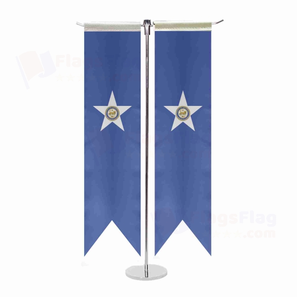 Houston T Table Flags