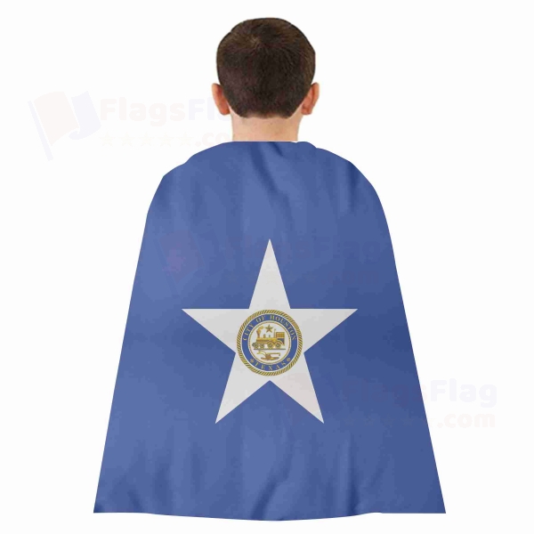 Houston Woven Fabric Cloak Digital Printing
