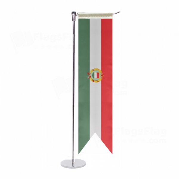Hungary 1957 1990 L Table Flag