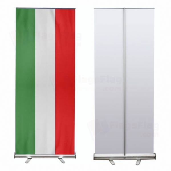 Hungary Roll Up Banner
