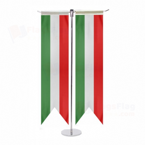 Hungary T Table Flags